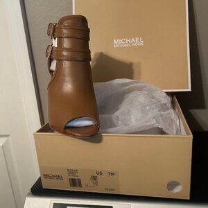 Brand New Michael Kors Open Toe Bootie
